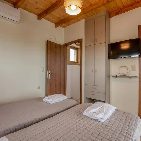 Lithina Charm With Private Pool And Sea View Villa Kamisianá