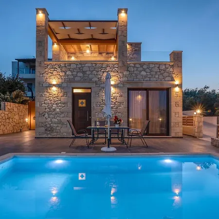 Lithina Charm With Private Pool And Sea View * Kamisianá