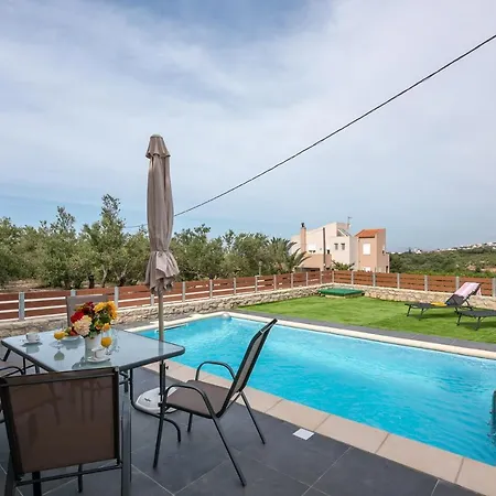 Villa Lithina Charm With Private Pool And Sea View Kamisianá