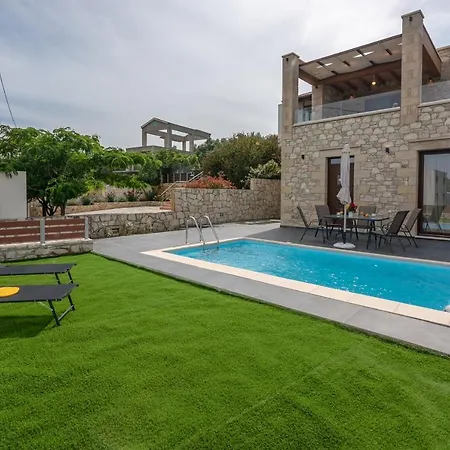 Lithina Charm With Private Pool And Sea View * Kamisianá